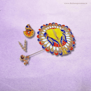 Dress set with accessories for Kanhaji