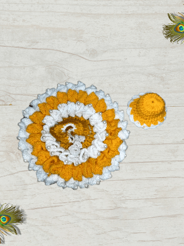 Thakurji Kanha/ Bal Gopal Krishna Laddu/Ladoo Gopalji Cotton Dress Poshak